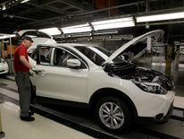 The New Nissan QashQai Rolls Off The Production Line In Sunderland