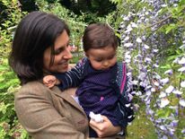 Nazanin Ratcliffe with her daughter