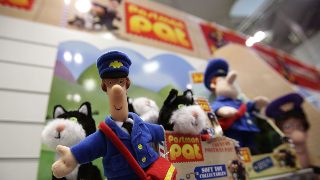 soft toy postman pat