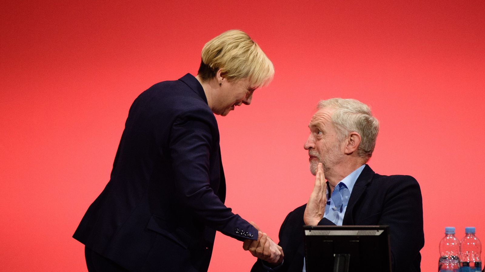 Who will be leader of the British Labour party at the start of its 2016 party conference?