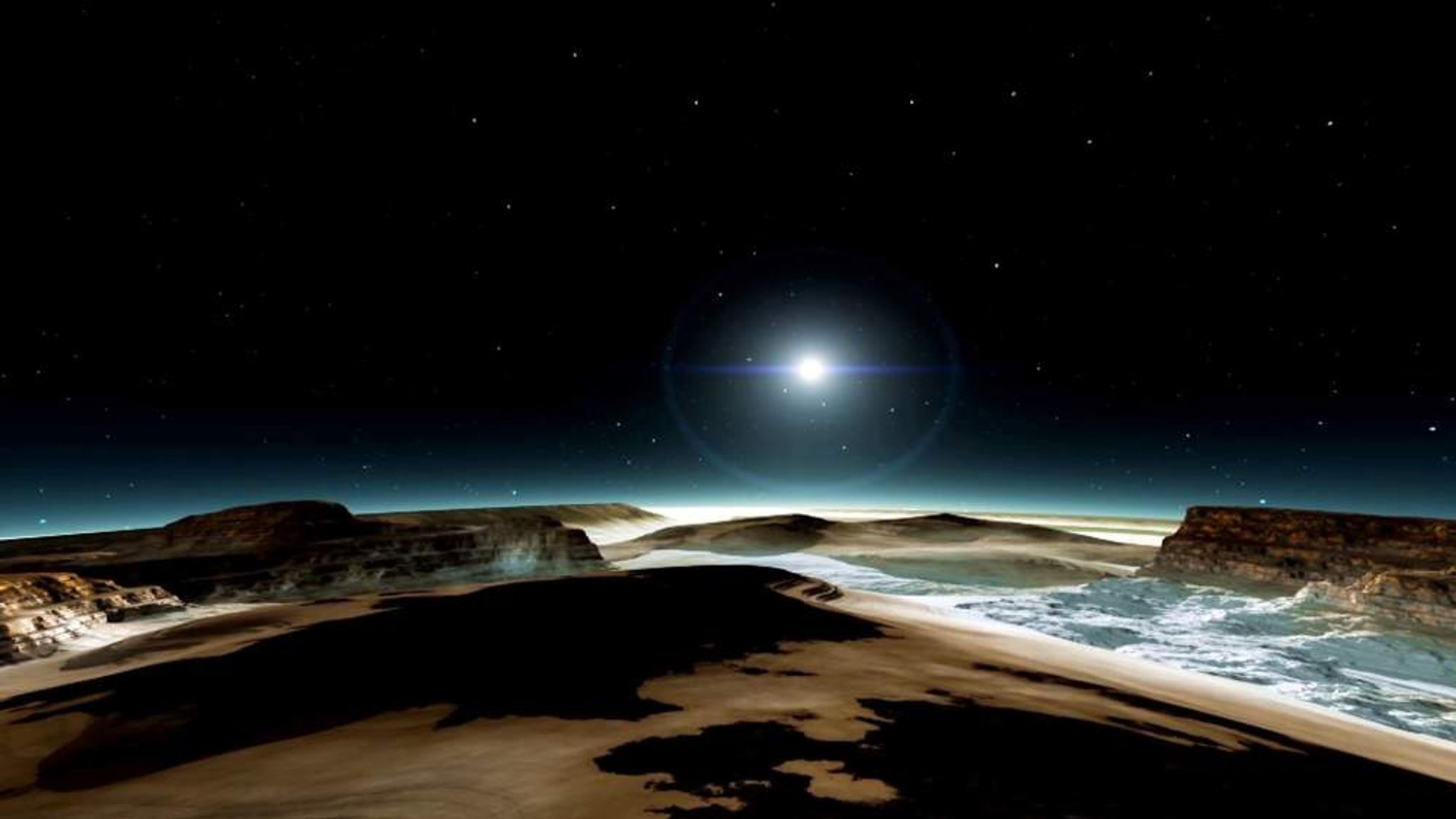 Ландшафт Плутона