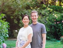 Mark Zuckerberg and his wife Priscilla.