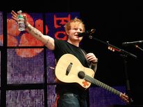 Ed Sheeran performs in New York City's Madison Square Garden