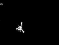 Rosetta Philae probe on way to comet landing. Pic: ESA