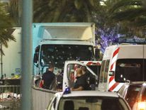 At least 60 people were killed along the Promenade des Anglais in Nice, France, when a truck ran into a crowd celebrating the Bastille Day national holiday July 14. REUTERS/Jean-Pierre Amet