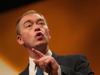 Lib Dems leader Tim Farron said Theresa May was a divisive figure