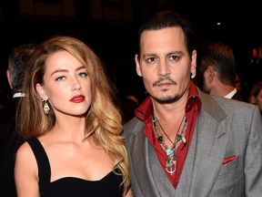 Amber Heard and Johnny Depp