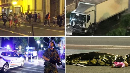 Dozens of people have been killed in Nice, France, when a truck ran into a crowd celebrating the Bastille Day