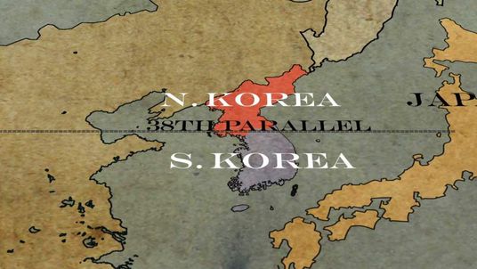 Korea map