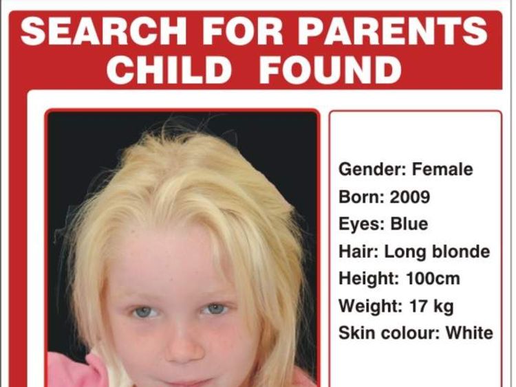 Mystery Blonde Girl Greece Charity In Appeal International Hunt For Real Pas Of Blonde Four Year Old