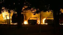 Trouble flared in Milwaukee after an armed man was shot dead by police