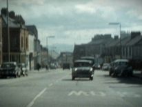 The streets of Belfast during the Troubles