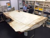 Investigators are examining another section of plane washed up off Tanzania