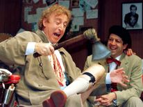 Gene Wilder and Rolf Saxon