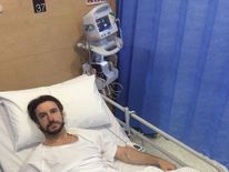 Gareth Clear, whose iPhone exploded in his pocket