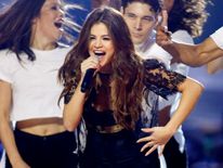 Selena Gomez performs during We Day California - an event to motivate young people into taking action on local and global issues