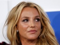 Britney Spears arrives at the MTV Video Music Awards in New York