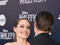 The couple at the world premiere of Maleficent in May, 2014, in Hollywood