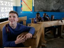 Madonna and Guy Ritchie&#39;s son Rocco seen in Malawi in 2013