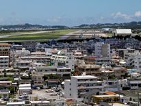 US Futenma airbase on the island of Okinawa