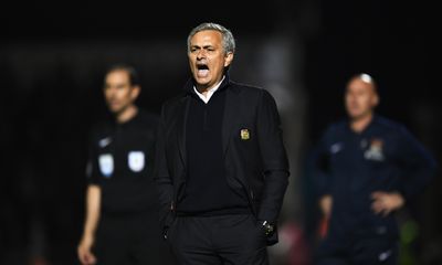 Mourinho praises Man United 'control' in cup win