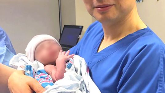 Abrahim, a baby born with the DNA of three parents