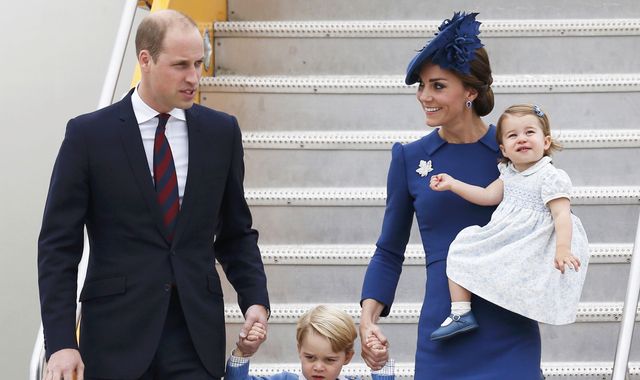 Canada welcomes William, Kate and children Canada welcomes William, Kate and children