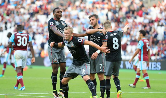 Saints force Hammers into fourth defeat Saints force Hammers into fourth defeat