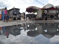 Haitians are worried that up to one metre of forecast rain could result in widespread flooding