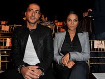 Wissam Al Mana and Jackson at Paris Fashion Week in 2010