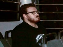 File photo of Rurik Jutting, a UK banker charged with two counts of murder