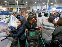 The Black Friday craze started in the US, where chaos in stores is seen every year