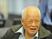 Khieu Samphan who was head of state under Pol Pot's regime in the 1970s