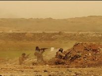 IS claims this image was taken by them on the outskirts of Mosul