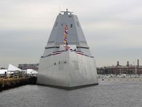 It is the largest destroyer ever built for the US navy