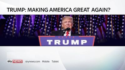 How did Trump win over America?