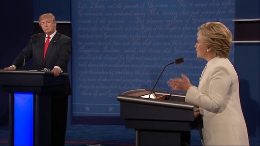 The US presidential candidates