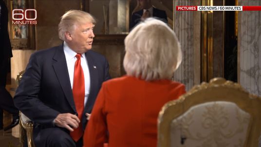 Donald Trump shows a softer side in his first TV interview since becoming President-elect