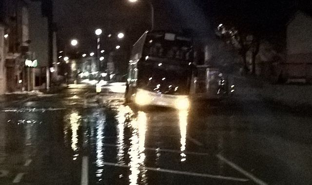Major incident on Lee High Road after sinking coach