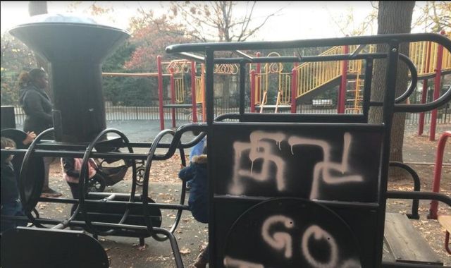 Beastie Boys' Adam Yauch playground vandalized with swastika