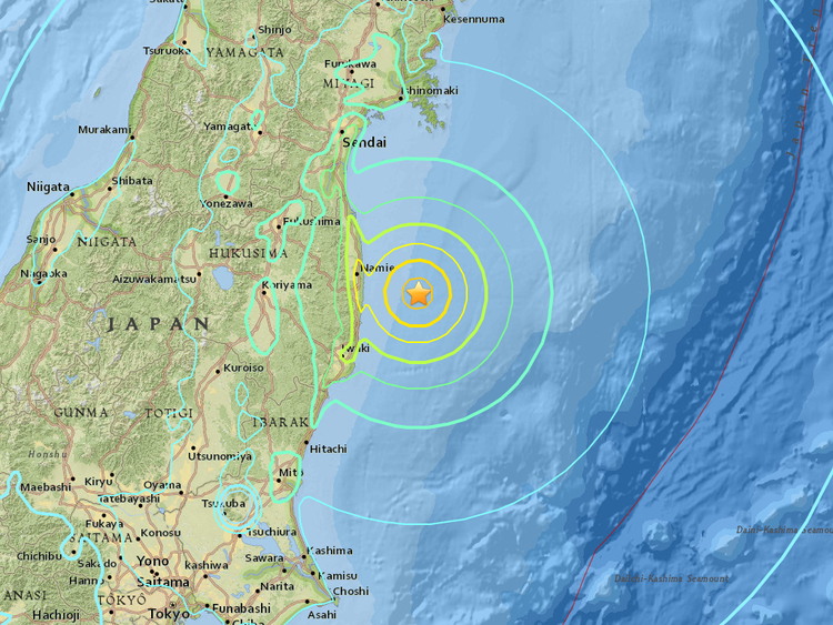 Tsunami warning for Fukushima after strong earthquake hits Japan Fd7032500d507cd7224b6b861e47b0688801825ed9334259be3e0c297a177314_3837359