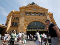 Flinders Street Station was also thought to be a target 