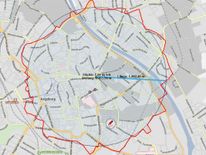 Police in Augsberg have put an exclusion zone in place around the bomb