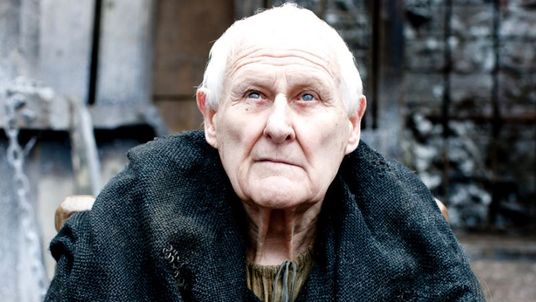 The actor portrayed the blind Maester Aemon for five years