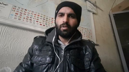 Ishmael al Abdullah of the Syria Civil Defence group