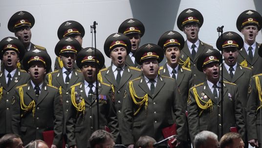 The Alexandrov Ensemble performing in Paris in October 2015