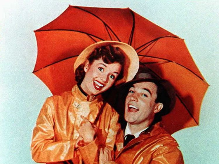 Gene Kelly and Debbie Reynolds starred in Singin&#39; In The Rain