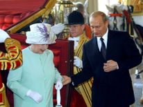 The Queen and Vladimir Putin