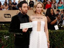 Simon Helberg and Jocelyn Towne