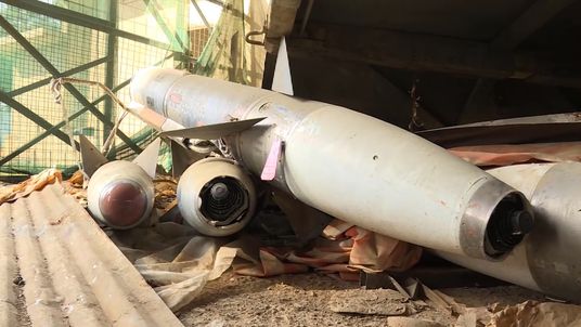 Sky News finds Islamic State chemical tipped weapons in Mosul
